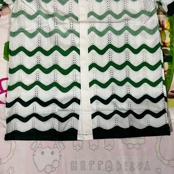 Casablanca Wavy Knit Short Sleeved Shirt - Picture 4 of 7